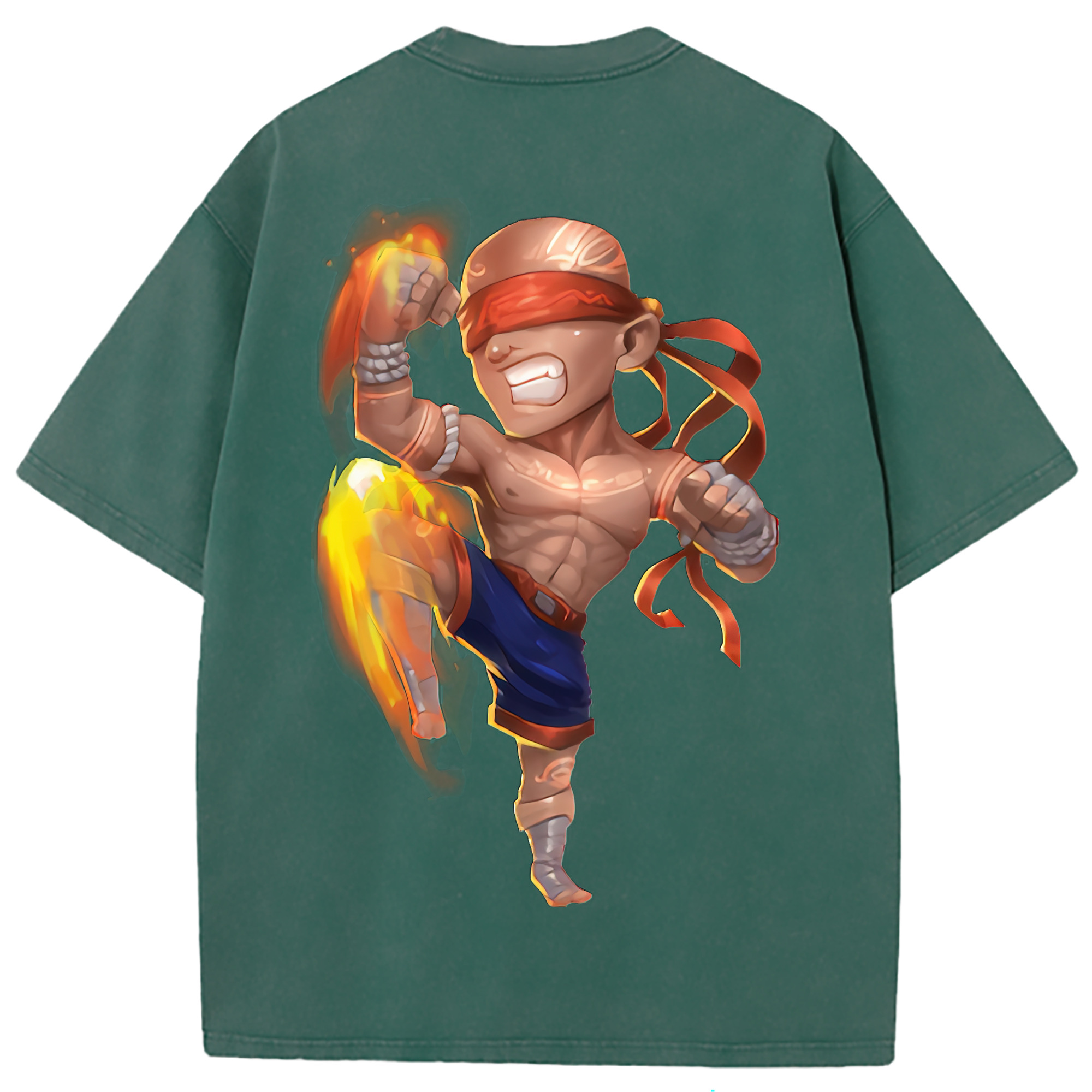 （画像用） リーグ・オブ・レジェンド League of Legends LOL 綿100% ヴィンテージ風 半袖Tシャツ（背面プリント）